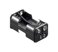 Wentronic 'Goobay BH AA 4 x D - Support (Support Passif, Noir, 4 x Mignon AA)