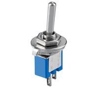 Wentronic MS 243 LC - Coupes-Circuits (3A, 125V, Bleu, Argent)