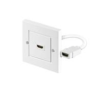Wentronic Prise Murale HDMI (1 Prise Femelle a HDMI blindée) (Import Allemagne)