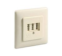 Wentronic prise tae nfn encastrée 1 téléphone 2 prises annexes