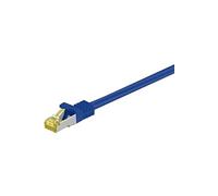 goobay RJ-45 CAT7 0.5m câble de réseau Bleu 0,5 m S/FTP (S-STP)