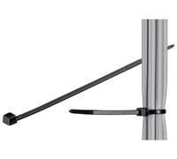 Wentronic Serre-câble Nylon résistant aux intempéries 150 x 3,5mm Noir Lot de 100 (Import Allemagne)