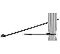 Wentronic Serre-câble Nylon résistant aux intempéries 200 x 2,5mm Noir Lot de 100 (Import Allemagne)