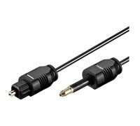 Wentronic toslink à 3.5mm mini-fiche 2,2 mm, 2 m (Import Allemagne)