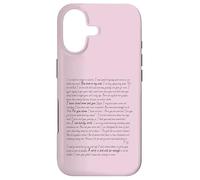 Wentworth's Letter to Anne Jane Austen Persuasion Citation Coque pour iPhone 17