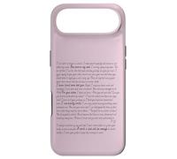 Wentworth's Letter to Anne Jane Austen Persuasion Citation Coque pour iPhone Air