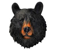 Wenwan Décoration murale tête d'animal,Sculpture décorative,（Ours）