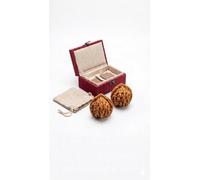 Wenwan Walnuts-Noix de fitness chinoises pour la thérapie des mains et le soulagement du stress : « Masseurs de paume » naturels adaptés pour une utilisation par les personnes âgées et les