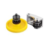 wenwendianzi 3D Printer Parts for Upgrade Hardened Steel Extruder Gear Assembly for Lab P1S P1P P1 X1 Carbon X1C