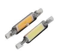 wenwendianzi Ampoule Tube LED COB R7S à intensité Variable de 118 mm, projecteur 78 mm, 220 V, 20 W, 25 W, 40 W, 50 W, Remplacement for Ampoules halogènes.(Warm White_25W 78MM)