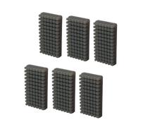 wenwendianzi Brosse à buse en Silicone, ajout de 4 buses, brosse d'essuyage, essuyage de la tête d'imprimante, pièces d'imprimante 3D(6 PCS)