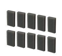 wenwendianzi Brosse à buse en Silicone, ajout de 4 buses, brosse d'essuyage, essuyage de la tête d'imprimante, pièces d'imprimante 3D(10 PCS)