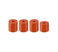 wenwendianzi Colonne de nivellement de lit chaud en Silicone, entretoise solide, pièces d'imprimante 3D for lit chauffant CR-10/ CR10S Ender-3 S1 Pro Kp3s Pro V2(O3long1short,1Set)