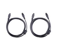 wenwendianzi Connexion for imprimante 3D Lab X1 X1C P1P P1S H2D, câble de données 6 broches 1M 2 mètres avec anneau magnétique, pièces de mise à niveau AMS(With Magnetic ring)