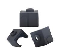 wenwendianzi Ender3 V3 SE - ensemble de couvercles de manchons en Silicone, bloc chauffant à ajustement serré, résistant aux hautes températures, pièces d'imprimante 3D(5Pcs)