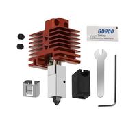 wenwendianzi Ensemble d'engrenages d'extrudeuse en acier for imprimante 3D Lab P1S P1P X1 Carbon X1C, placage au nickel, résistant à l'usure(V2.0 For X1X1CP1PP1S,1 Pcs)