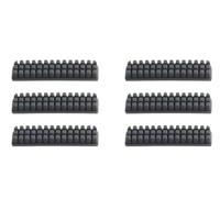 wenwendianzi Essuie-glace en Silicone, brosse à buse, épurateurs montés sur lit chauffant for laboratoire A1, Mini outil de nettoyage, accessoires d'imprimante 3D(6pcs-for A1 mini)