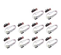 wenwendianzi Interrupteur de fin de course optique, contrôle de la lumière, Compatible avec la carte 1.4, pièces d'imprimante 3D, accessoires de câble à 3 broches(10PCS)