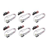 wenwendianzi Interrupteur de fin de course optique, contrôle de la lumière, Compatible avec la carte 1.4, pièces d'imprimante 3D, accessoires de câble à 3 broches(6PCS)
