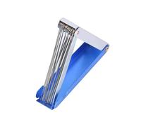 wenwendianzi Kit d'aiguilles de buse de torche de coupe 13 en 1, nettoyeur de limes à pointe, alésoirs métalliques à souder for le nettoyage des Orifices de gaz, 1 ensemble(Aluminum box set)