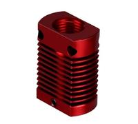 wenwendianzi Kit d'extrudeuse assemblée MK8 for imprimante Ender 3 CR10, buse 1.75mm 0.4mm, bloc chauffant en aluminium, accessoires d'imprimante 3d(Type 2 heatsink)