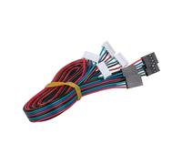 wenwendianzi Lot de 4 câbles de connexion de moteur biphasé à quatre fils, 1 m/2 m, ligne 2,54 4 broches-XH2.0 6 broches(2M 4PCS)