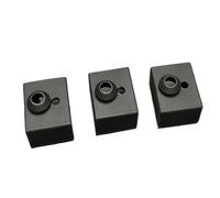 wenwendianzi Pièces d'imprimante 3D 3/5/10 pièces, bloc chauffant 3 S1/S1 Pro, panneau de revêtement en Silicone, Extrusion de chaussettes populaires(3 PCS)