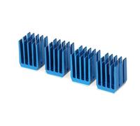 wenwendianzi Pièces d'imprimante 3D, 4 pièces/lot, Module de pilote de moteur pas à pas, bloc de refroidissement for lecteur A4988, 9x9x12mm, bleu(Type B)
