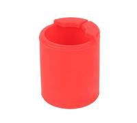 wenwendianzi Pièces d'imprimante 3D, bloc chauffant à noyau en céramique, chaussette en Silicone CH-C, couverture en Silicone V6 Hotend, protecteur de manchon de chaussettes(Red Volcano,5pcs)