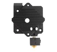 wenwendianzi Pièces d'imprimante en aluminium, bloc de refroidissement V6 Titan, extrudeuse Hotend à courte portée, radiateur de 1.75mm, 1 pièce(Black Aero Hotend)