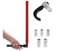 Wenxiaw Lot de 7 clés à écrou robinet 13 mm - Outil de montage 8-13 mm - Acier de qualité - Pour lavabo, installations sanitaires