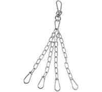 Wenxishangmao Chaîne à 4 brins pour sac de frappe, chaîne de suspension en acier inoxydable robuste pour la maison ou la salle de sport, pivote à 360 degrés, capacité maximale de 100 kg
