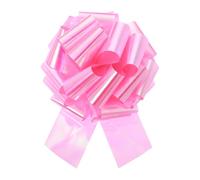 Wenxishangmao Grand nœud à tirer métallique pour emballage cadeau de voiture, pour paniers de voiture de mariage, cadeaux (rose, 30,5 cm)