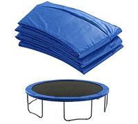 Wenxishangmao Housse de rechange pour trampoline - En tissu Oxford imperméable - Rond - Bleu - 2,4 m