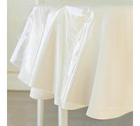 WenYa Nappe ronde en PVC transparent - Protection de table en plastique imperméable - Facile à nettoyer - Pour salle à manger, table basse - Résistante à l'huile - Résistante aux taches - Réutilisable