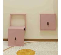 WENYAZIGUO Chaise Pliante Murale, Tabouret à Langer Mural Pliable Multicolore(Pink)