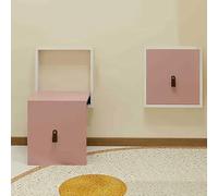 WENYAZIGUO Chaise Pliante Murale, Tabouret à Langer Mural Pliable Multicolore(Pink2)