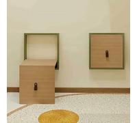 WENYAZIGUO Chaise Pliante Murale, Tabouret à Langer Mural Pliable Multicolore(Yellow3)