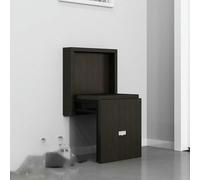 WENYAZIGUO Chaise Pliante Murale, Tabouret à Langer Pliant Invisible fixé au Mur 40x43x8cm plié