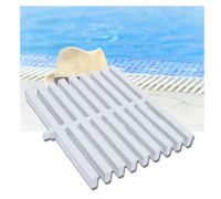 WENYAZIGUO Grille de trop-Plein emboîtable, Grille de débordement de vidange de Piscine for largeurs 18-30 Cm(18x100CM/10pieces)