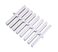 WENYAZIGUO Grille de trop-Plein emboîtable, Grille de Drainage de Piscine en PP épissable, Blanche, 7,08 à 11,81 Pouces, Paquet de 2 à 10 pièces(30x 100cm,4pcs)