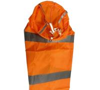 WENYAZIGUO Manche à air de Mesure, Girouette extérieure réfléchissante Multicolore de Direction du Vent 80 à 200 cm(Orange,1.0M)
