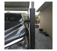 WENYAZIGUO Rembourrage poteaux de Garage en sous-Sol, Coussinets de Poteau Basket-Ball for Salle Sport, sous-Sol, intérieur et extérieur(H-4ft/1.2m,10x10in/25x25cm)