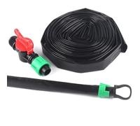 WENYAZIGUO Ruban d'irrigation Goutte-à-Goutte, Tuyau d'égouttement sous Film 16 mm espacement 40 cm 3L PE 5-50 m(20m Kits)