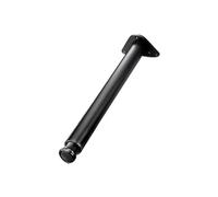WENYAZIGUO Slip Hole Screw Live Bolt Fisheye, Pieds de Meuble réglables en Hauteur en Acier Inoxydable avec vis Multicolores 15-140 cm(Black,30cm)