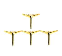 WENYAZIGUO Slip Hole Screw Live Bolt Fisheye, Pieds de Meubles décoratifs Pieds remplaçables for canapé-lit 300kg Tailles Multiples Multicolores(Gold,12cm/4.7in)