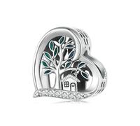 wenyin Breloque arbre de vie en argent sterling pour bracelet Pandora Bijoux Perles cadeaux pour femmes, Argent sterling