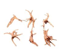 WENYOG Bois Flotté Bois flotté, Racines de Coucou, Tronc d'arbre Mort, Micro-Paysage, Reptile, Cylindre, Ornement for Aquarium(5-10cm(3PCs))