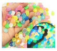 WENYOG Cailloux Aquarium Pierre Noctilucent Artificielle, 200 pièces, avec Luminescence colorée, Vase d'aménagement paysager for Aquarium, décoration de Trottoir(Colorful)