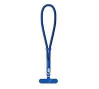 WENYOG Cordon Telephone Portable Lanière de téléphone portable universelle réglable, dragonne courte avec conception autobloquante, sangle en polyester(Blue)